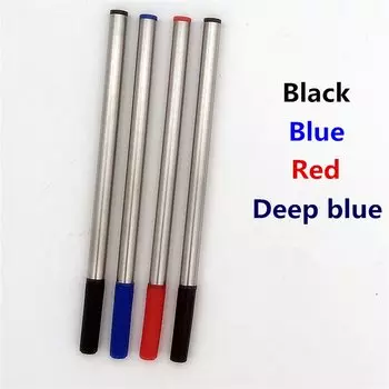 Стержни для ручек ZYCC, 0,5 мм, синий и черный, 5 шт.