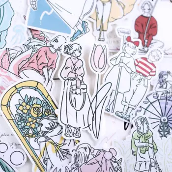 Набор стикеров BLINGIRD 16 шт.