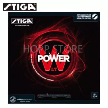STIGA Power LT Резиновые шипы для настольного тенниса в Speed+ Spin pips-in Губка для пинг-понга STIGA