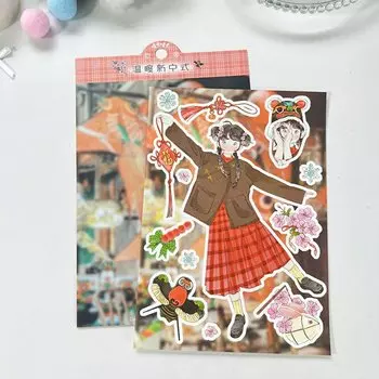 Стикеры аниме девушки Blinkslike