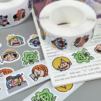 Стикеры Bandai One Piece Luffy 500 шт.