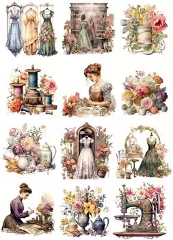 Стикеры BLINGIRD для декорирования фотоальбомов