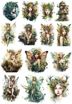 Стикеры BLINGIRD для скрапбукинга