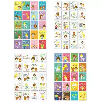 Стикеры для дневника XYDDJYNL, 80 шт., ретро, Лондон, Париж, Маленький принц