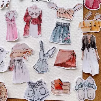 Стикеры для одежды BLINGIRD 50 шт