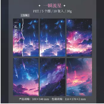 Стикеры для скрапбукинга Alideco, 10 шт.