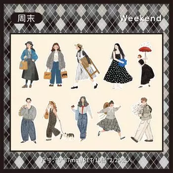 Стикеры для скрапбукинга Alideco 20 шт.