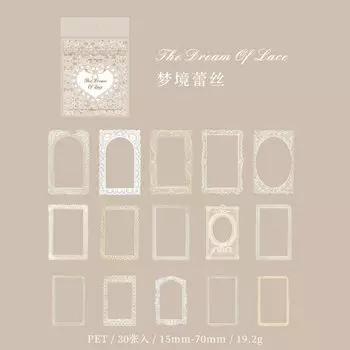 Стикеры для скрапбукинга Alideco, 30 шт.