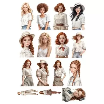 Стикеры для скрапбукинга BLINGIRD