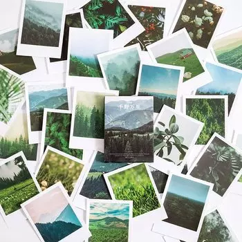Стикеры JIANWU Романтические пейзажи 30 листов