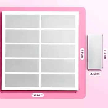 Стикеры наклейки с покрытием KOQZM 50 шт