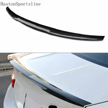 Стильный спойлер для багажника из углеродного волокна для BMW E90 2005 ~ 2012