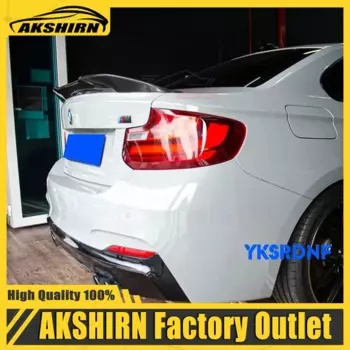 Стильный спойлер F22 PSM для BMW 2 серии F23 M2 F87 220i M235i 228i, высококачественный спойлер из настоящего углеродного волокна, крылья 2014-2020