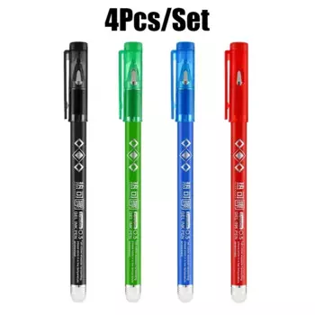 Стираемые гелевые ручки LCOMMO 0,5 мм, набор из 4 штук