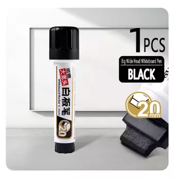 Стираемые маркеры для доски, 20 мм, набор из 6 штук