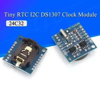 Stlxy 1 шт. AT24C32 Часы в режиме реального времени RTC I2C DS1307 модуль для AVR ARM PIC 51 ARM