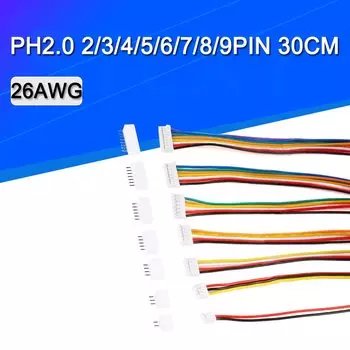 Stlxy PH2.0MM Провод разъема RC 26AWG 30см 10шт