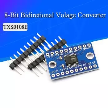 TXS0108E 3,3 В-5 В 8-канальный модуль двунаправленного преобразователя логического уровня Модуль взаимного преобразования TXS0108E