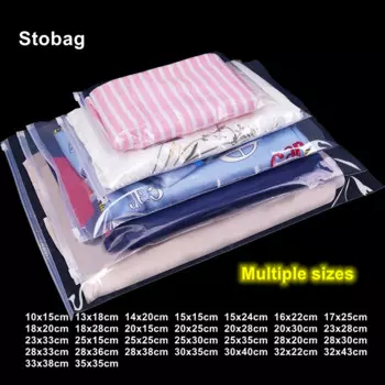 StoBag, прозрачные пакеты для одежды, 10 шт.