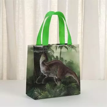 СтоБаг нетканые сумки-тоут с рисунком динозавров 8/20 шт