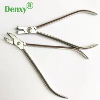 Стоматологические Ортодонтические Плоскогубцы Denxy, 1 шт., Дистальный концевой резак, ортодонтические материалы, ортодонтические плоскогубцы, стоматологические инструменты, Ортодонтические своды
