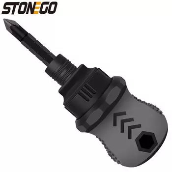 STONEGO двухцелевая храповая отвертка