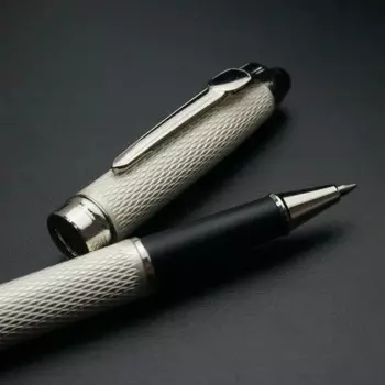 STONEGO Шариковая ручка-роллер черная металл