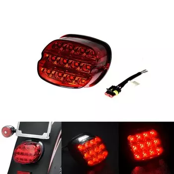 Стоп-сигнал светодиодный для мотоцикла, 12 В, для Harley Dyna Touring Glide Sportster XL1200 883