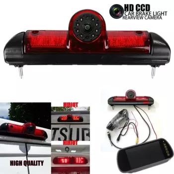 Стоп светильник заднего вида с камерой ночного видения для Fiat Ducato Peugeot Boxer Citroen Jumper von 2006-2018, третий стоп светильник для автомобиля