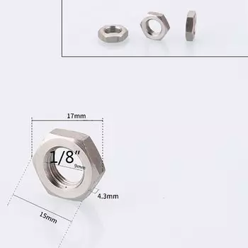 Стопорные гайки из нержавеющей стали 304