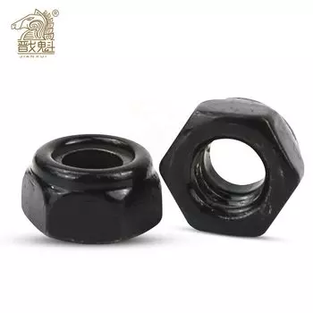 Стопорные гайки из нержавеющей стали и углеродистой стали, 50 шт., M2-M6