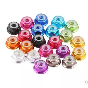 Стопорные гайки ZFhong M2-M8 с алюминиевым фланцем