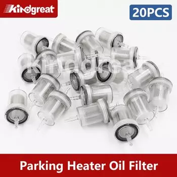 Стояночный отопитель, топливный насос, масляный фильтр для Eberspacher Airtronic D2 D4 D4S Webasto Air Top 2000 S ST, 20 шт./партия, 2 кВт, 5 кВт