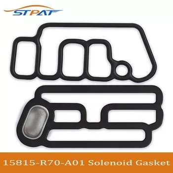 STPAT 2 шт. 15845-R70-A01 комплект прокладок электромагнитного клапана головки блока цилиндров 15815-R70-A01 для Honda 15815R70A01 15845R70A01 прокладки VTEC
