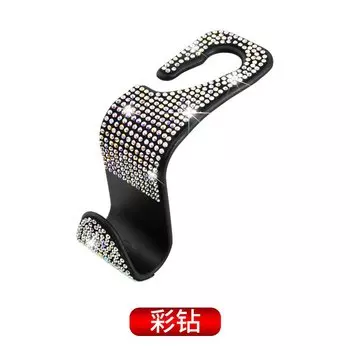 Стразы, автомобильная Бриллиантовая вешалка, Автомобильный Универсальный держатель для подголовника, аксессуары для интерьера автомобиля