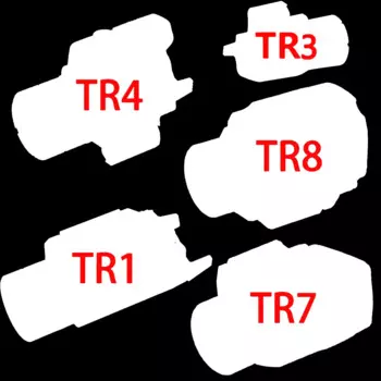 Стробоскопический лазерный прицел TR1, TR8, TR7, TR4, TR3