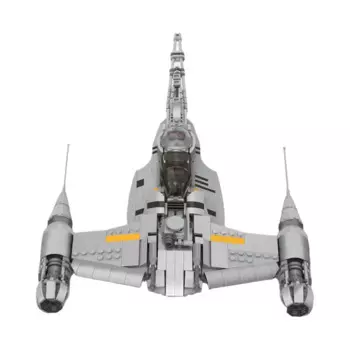 Строительные блоки в наличии MOC, оружие из космических войн, мандалорины, джэйрин, Звездные бойцы, космический корабль 75325, игрушки для детей, подарок