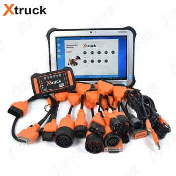 Строительный экскаватор множества брендов Xtruck Y009 HDD со стандартным планшетом, сверхмощные диагностические инструменты для грузовиков