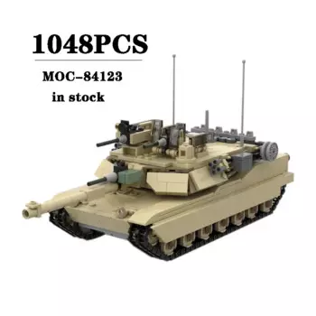 Строительный блок, модель основного боевого танка, модель 1048 шт., игрушки для взрослых и детей на день рождения, рождественские подарки