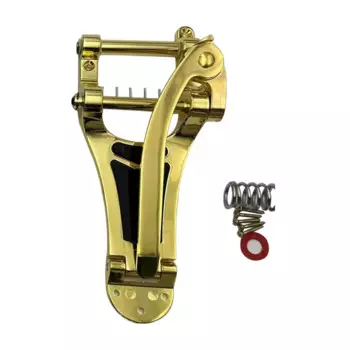 Струнная струна Tremolo Gold LP Vibrato, мост для электрогитары с вибрирующим рычагом, прочный, простой в установке и использовании