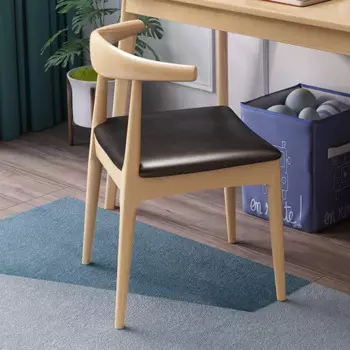 Стул регулируемый из массива дерева для дома, простой офисный стол, обеденный стул, стул для обучения детей