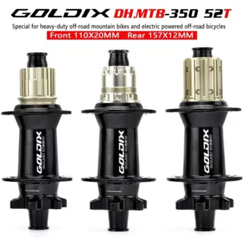 Ступица для горного велосипеда GOLDIX DH350, 6 болтов, дисковый тормоз, тяжелая трещотка для горного велосипеда 52T 157x12 110x20 32H для Shimano HG MS Sram XD