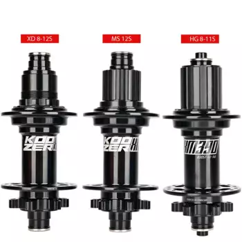Ступица подшипника KOOZER XM390 MTB 32H, ступица подшипника для горного велосипеда с 6 болтами, велосипедная ступица 148*12 мм 110*15 мм для SHIMANO SRAM XD 8-12 Скоростей