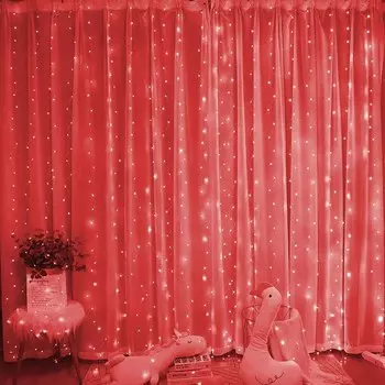 STUXMOS Светодиодная гирлянда-занавеска USB