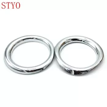 STYO для 2017 ToyotaS C-HR CHR хромированные передние противотуманные фары противотуманная фара накладка