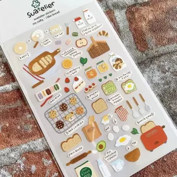 Suatelier I Like Bread Baking Наклейки