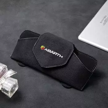 Sudue автомобильный солнцезащитный козырек, футляр для очков, держатель для карт и билетов для Fiat Abarth 595 Abarth 500 Abarth 124, аксессуары Spider