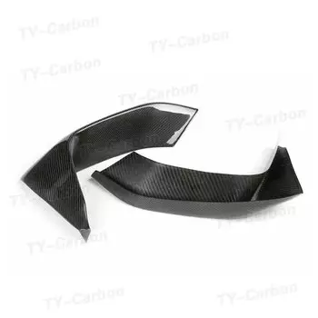 Сухой передний бампер из углеродного волокна, спойлер, разветвители для BMW F80 F82 F83 M3 M4 2014-2019, разветвитель для стайлинга автомобиля, клапан, вентиляционные крылья Cupwings