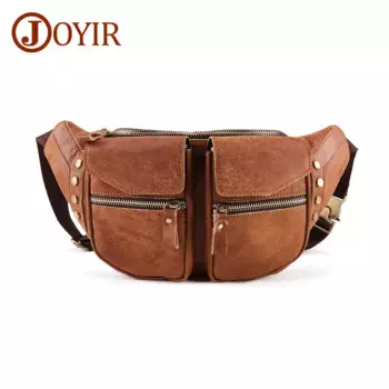 Сумка через плечо JOYIR Мужская, из натуральной кожи