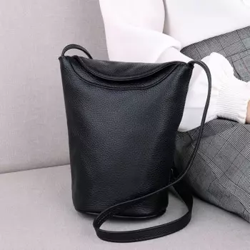 Сумка через плечо женская, из натуральной кожи